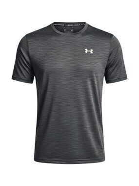 Under Armour Mens Gray Fitted Crew Neck Short Sleeve T-Shirt M
